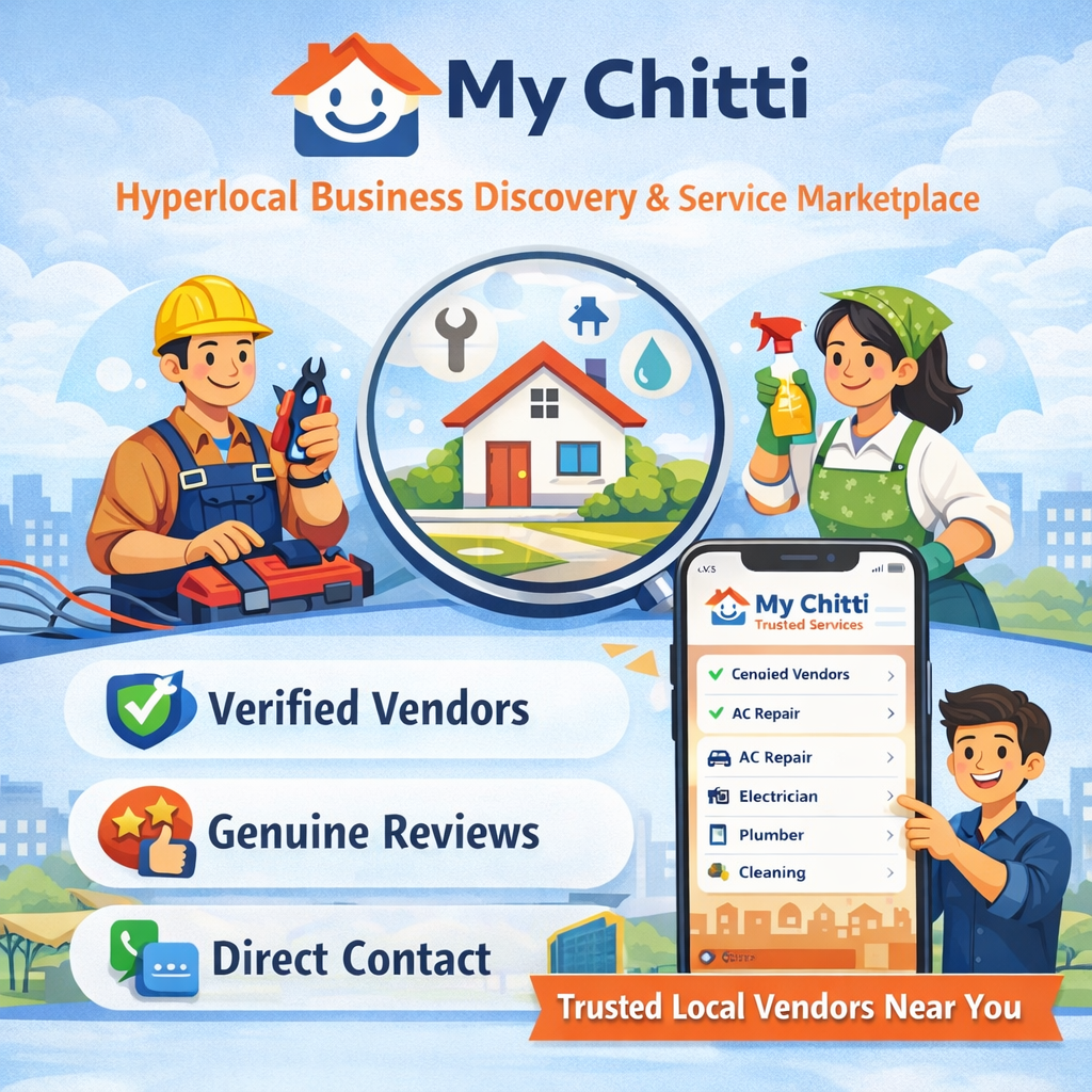 My Chitti-Hyperlocal Business Discovery & Service Marketplace
